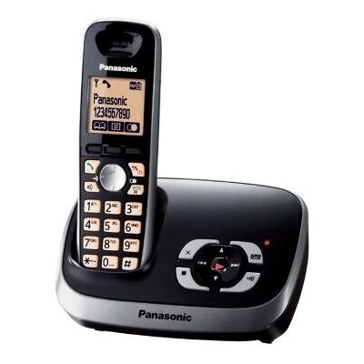 Panasonic KX-TG6521GB - Telefon, 20 Min sekretarka, Duży ekran Panasonic KX-TG6521GB - Telefon, 20 Min sekretarka, Duży ekran