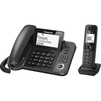 Telefono DECT Panasonic KX-TGF310 - Nero Telefono DECT Panasonic KX-TGF310 - Nero