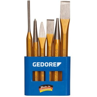 Gedore 8784480 masonry chisels - Set of 6 in PVC holder Gedore 8784480 masonry chisels - Set of 6 in PVC holder