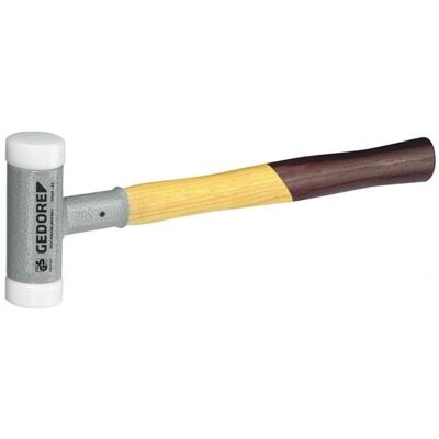 Młotek Gedore bez odrzutu z uchwytem z hickory - Narzędzie do budowy i warsztatu Młotek Gedore bez odrzutu z uchwytem z hickory - Narzędzie do budowy i warsztatu