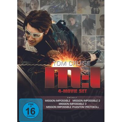 Paramount Pictures - Mission: Impossible - 4 DVDs - Region PAL Paramount Pictures - Mission: Impossible - 4 DVDs - Region PAL