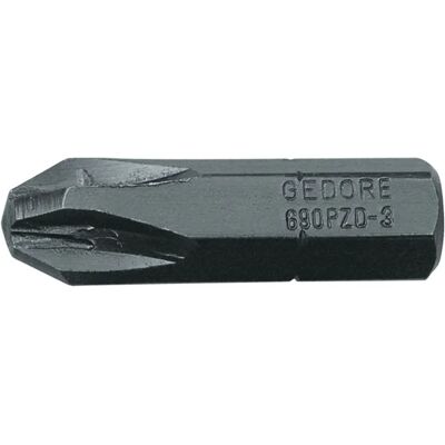 Gedore Niebieska Linia 690 PZD 1 S-010 Zestaw 10 końcówek PZ 1 - Wkrętaki Gedore Niebieska Linia 690 PZD 1 S-010 Zestaw 10 końcówek PZ 1 - Wkrętaki
