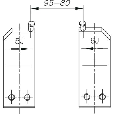 Gedore E-8005 6 J - Ersatzspitzen für Zangenspitzen Gedore E-8005 6 J - Ersatzspitzen für Zangenspitzen