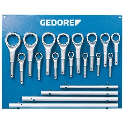Gedore 6049250 Socketnøkkel - 19 deler 24-85mm Gedore 6049250 Socketnøkkel - 19 deler 24-85mm