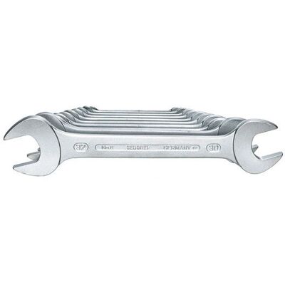 Gedore Open End Wrench Set - 6-32mm, 10 pcs Gedore Open End Wrench Set - 6-32mm, 10 pcs