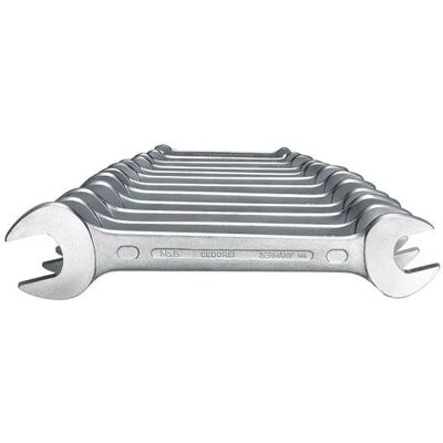 Gedore Offene Maulschlüssel Set - 12 Stück, 6-34 mm - Robustes Industrie-Werkzeug Gedore Offene Maulschlüssel Set - 12 Stück, 6-34 mm - Robustes Industrie-Werkzeug