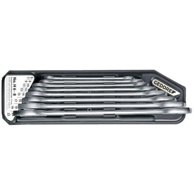 Gedore Model 6079400 Open End Wrench - Set of 8 Gedore Model 6079400 Open End Wrench - Set of 8