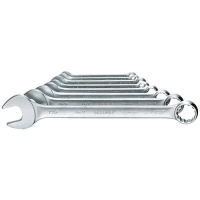 Gedore 6091450 Combination Wrench Set - 8 pcs, 3/8-1" Gedore 6091450 Combination Wrench Set - 8 pcs, 3/8-1"