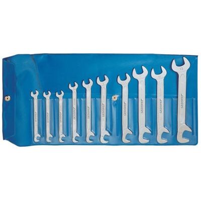 Gedore Model 6099000 Double Open-End Wrench Set - 10 Pieces Gedore Model 6099000 Double Open-End Wrench Set - 10 Pieces