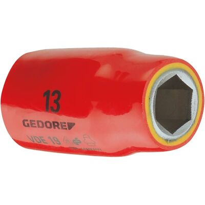 Gedore Modell 6122510 - VDE Sechskantsockel - 10mm Gedore Modell 6122510 - VDE Sechskantsockel - 10mm