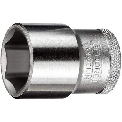 Gedore Steckschlüssel - 28 mm, Innenvierkant, Robustes Werkzeug Gedore Steckschlüssel - 28 mm, Innenvierkant, Robustes Werkzeug