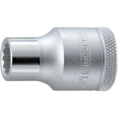 Gedore D 19 10 Socket Wrench - 12.5mm Drive, 38mm Length, Chrome Vanadium Steel Gedore D 19 10 Socket Wrench - 12.5mm Drive, 38mm Length, Chrome Vanadium Steel