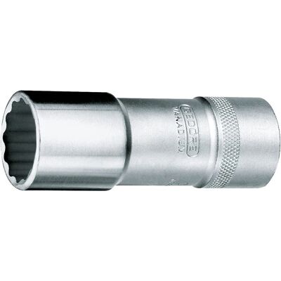 Gedore D 19 L 18 Steckschlüssel-Set - 1/2 Zoll, 18mm, Chrom-Vanadium-Stahl Gedore D 19 L 18 Steckschlüssel-Set - 1/2 Zoll, 18mm, Chrom-Vanadium-Stahl