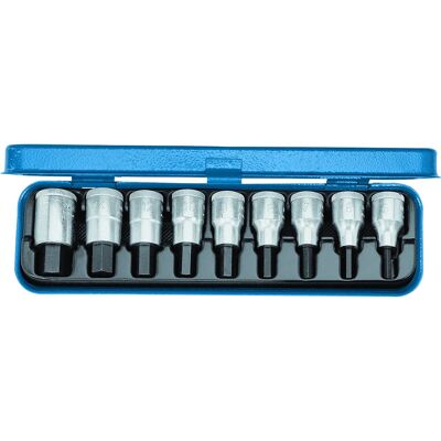 Gedore IN 19 PA 9-Piece 1/2" Screwdriver Bits Set Gedore IN 19 PA 9-Piece 1/2" Screwdriver Bits Set