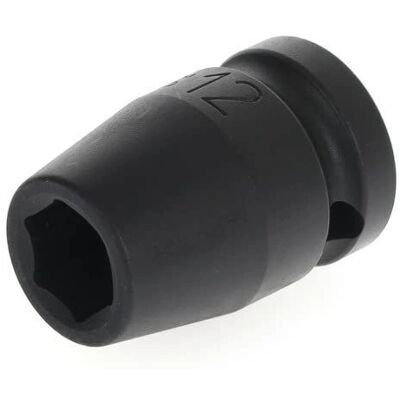 Gedore Blue Line K 19 12 Impact Socket - 1/2 inch, 12 mm, Duurzaam Gedore Blue Line K 19 12 Impact Socket - 1/2 inch, 12 mm, Duurzaam