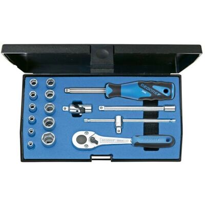 Gedore 6162220 Socket Set - 16 Piece, 1/4" Gedore 6162220 Socket Set - 16 Piece, 1/4"