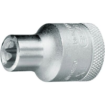 GEDORE E20 Douille - TORX 1/2 Pouce, 40mm GEDORE E20 Douille - TORX 1/2 Pouce, 40mm
