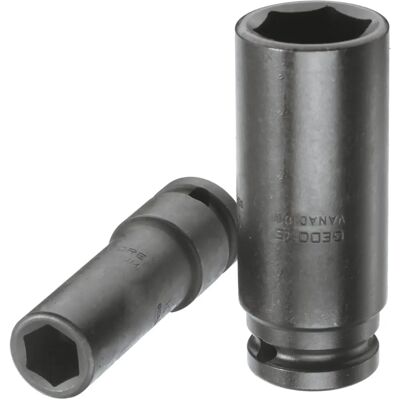 Gedore Steckschlüssel 23 mm - 12,5 mm Antrieb - 82 mm Länge Gedore Steckschlüssel 23 mm - 12,5 mm Antrieb - 82 mm Länge