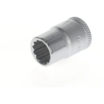 Gedore Blaue Linie 11 mm Steckschlüssel - 3/8" Vierkant - Chrom-Vanadium-Stahl Gedore Blaue Linie 11 mm Steckschlüssel - 3/8" Vierkant - Chrom-Vanadium-Stahl