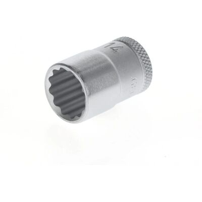 Gedore Steckschlüsseleinsatz - 14mm, 3/8 Zoll, Chrom-Vanadium-Stahl Gedore Steckschlüsseleinsatz - 14mm, 3/8 Zoll, Chrom-Vanadium-Stahl