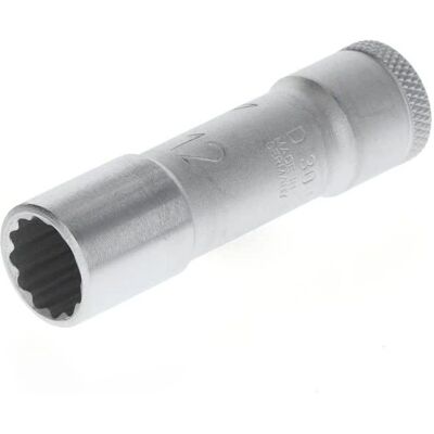 Insert de llave de vaso Gedore - 12mm, 3/8 pulg., Acero cromo-vanadio Insert de llave de vaso Gedore - 12mm, 3/8 pulg., Acero cromo-vanadio