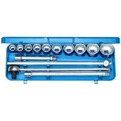 Gedore D 32 EMU-2 Sett med 14 deler, 3/4''-drive, 22-50 mm Gedore D 32 EMU-2 Sett med 14 deler, 3/4''-drive, 22-50 mm
