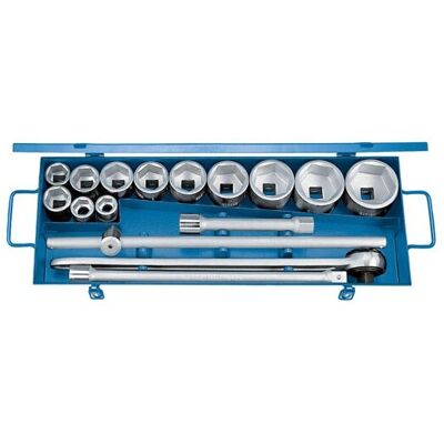 Gedore Blue Line D 32 FMU-2 16-Piece Socket Set - Socket Set Gedore Blue Line D 32 FMU-2 16-Piece Socket Set - Socket Set