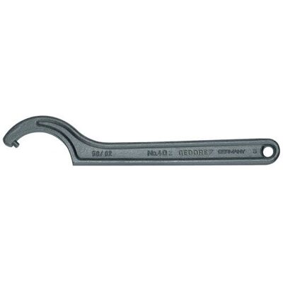 Gedore 40 Z 68-75 Hook Wrench - Cross-Hole Nuts - DIN 1810 B Gedore 40 Z 68-75 Hook Wrench - Cross-Hole Nuts - DIN 1810 B