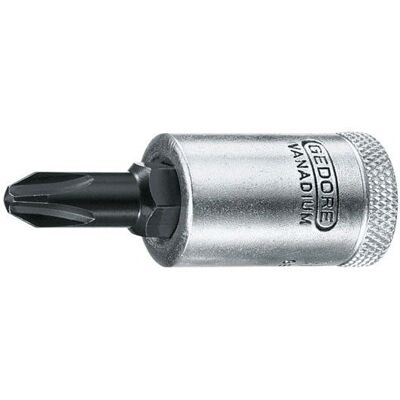 Gedore Modèle 6666610 - Embout tournevis cruciforme pour outils 3/8" - Publicité Gedore Modèle 6666610 - Embout tournevis cruciforme pour outils 3/8" - Publicité