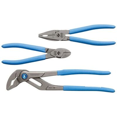 Gedore 6703910 Blue Line tang - 3-delt sett - Pliers Gedore 6703910 Blue Line tang - 3-delt sett - Pliers