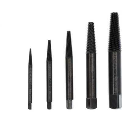 Gedore Model 8551-55 Bolt Extractor Set - Professional Tool Gedore Model 8551-55 Bolt Extractor Set - Professional Tool
