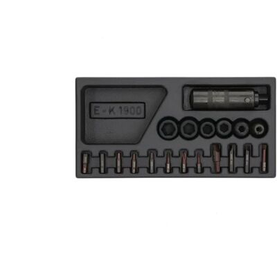 Gedore Modell 1500 ES-K 1900 Werkzeugkoffer - Stoßfestes ABS Gedore Modell 1500 ES-K 1900 Werkzeugkoffer - Stoßfestes ABS
