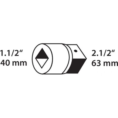 Gedore KB 3764 Impact Converter - Impact Converter Gedore KB 3764 Impact Converter - Impact Converter