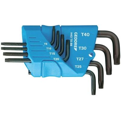 Gedore Blue Line 9-tlg. Torx Schraubendreher-Set - Steckschlüssel und Schraubenzieher Gedore Blue Line 9-tlg. Torx Schraubendreher-Set - Steckschlüssel und Schraubenzieher