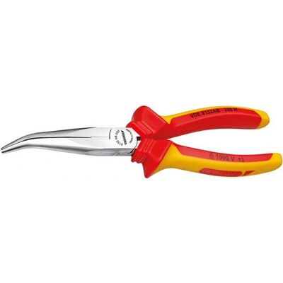 Gedore 8132 AB-200 H VDE Insulated Needle-Nose Pliers - 200mm Gedore 8132 AB-200 H VDE Insulated Needle-Nose Pliers - 200mm