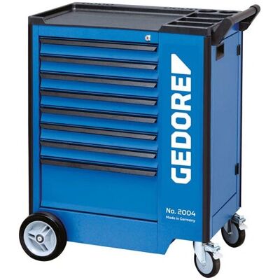 Carrello attrezzi GEDORE - 8 cassetti, Acciaio, Con serratura Carrello attrezzi GEDORE - 8 cassetti, Acciaio, Con serratura