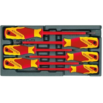 Gedore Modell 1733095 - Skrutrekkersett - Blå Gedore Modell 1733095 - Skrutrekkersett - Blå