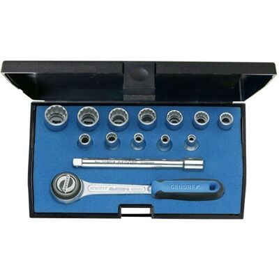 Gedore 1815598 socket set - High-quality 13-piece 4-13mm UD profiles Gedore 1815598 socket set - High-quality 13-piece 4-13mm UD profiles