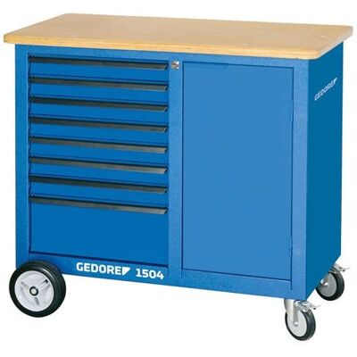 Gedore 1814931 Werkbank - 8 Schubladen - Stahlkonstruktion Gedore 1814931 Werkbank - 8 Schubladen - Stahlkonstruktion