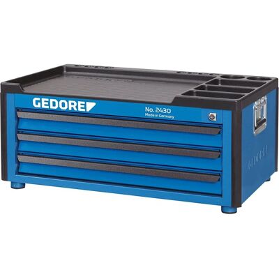 Gedore Verktøykasse - 1888927 - Blå, 3 Skuffer Gedore Verktøykasse - 1888927 - Blå, 3 Skuffer