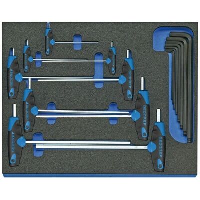 Gedore Modelo 2005 CT2-DT 2142 - Juego de llaves Allen Gedore Modelo 2005 CT2-DT 2142 - Juego de llaves Allen
