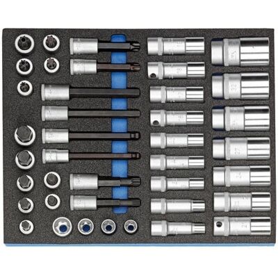 Gedore 2005 CT2-D 19L Steckschlüssel-Set - 40 Teile Gedore 2005 CT2-D 19L Steckschlüssel-Set - 40 Teile