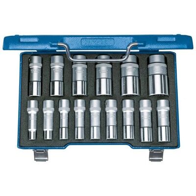 Gedore D 19 L-015 - Socket Set - 10-32mm, 15pcs Gedore D 19 L-015 - Socket Set - 10-32mm, 15pcs