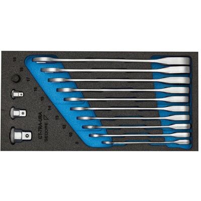 Gedore 2327686 Blue Socket Wrench Set - 14-Piece Gedore 2327686 Blue Socket Wrench Set - 14-Piece