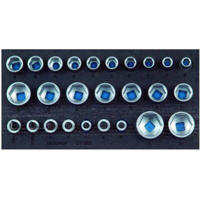 Gedore 2322331 Blau Linie Werkzeugkoffer - Werkzeugaufbewahrung Gedore 2322331 Blau Linie Werkzeugkoffer - Werkzeugaufbewahrung