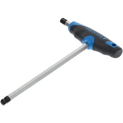 Gedore 2142 10 Hex Key - Ergonomic T-Handle, Ball Head, 10mm Gedore 2142 10 Hex Key - Ergonomic T-Handle, Ball Head, 10mm