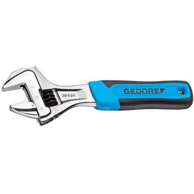 Gedore 2668858 Maulschlüssel - Verstellbar, 6 Zoll, Chrom, Blau Gedore 2668858 Maulschlüssel - Verstellbar, 6 Zoll, Chrom, Blau