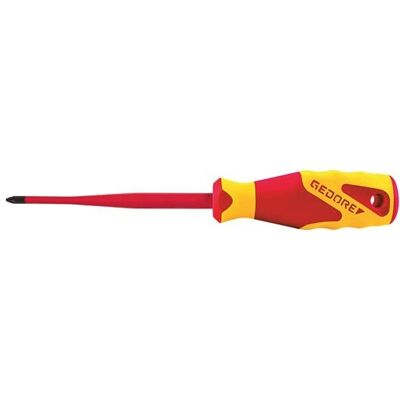 Gedore 2162 PZ 1 VDE Schroevendraaier - Volledig geïsoleerd, Ergonomisch handvat Gedore 2162 PZ 1 VDE Schroevendraaier - Volledig geïsoleerd, Ergonomisch handvat