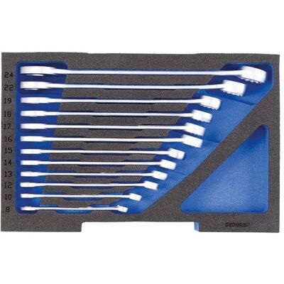 Gedore Model 2835908 - 12-Piece Combination Wrench Set Gedore Model 2835908 - 12-Piece Combination Wrench Set