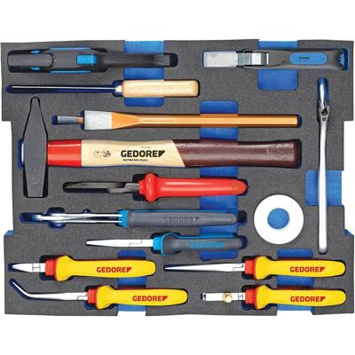 Ensemble d'outils d'électricien Gedore - 15 pièces en L-BOXX 136 Ensemble d'outils d'électricien Gedore - 15 pièces en L-BOXX 136
